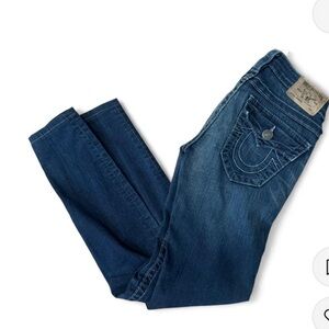 True Religion Blue skinny Jeans